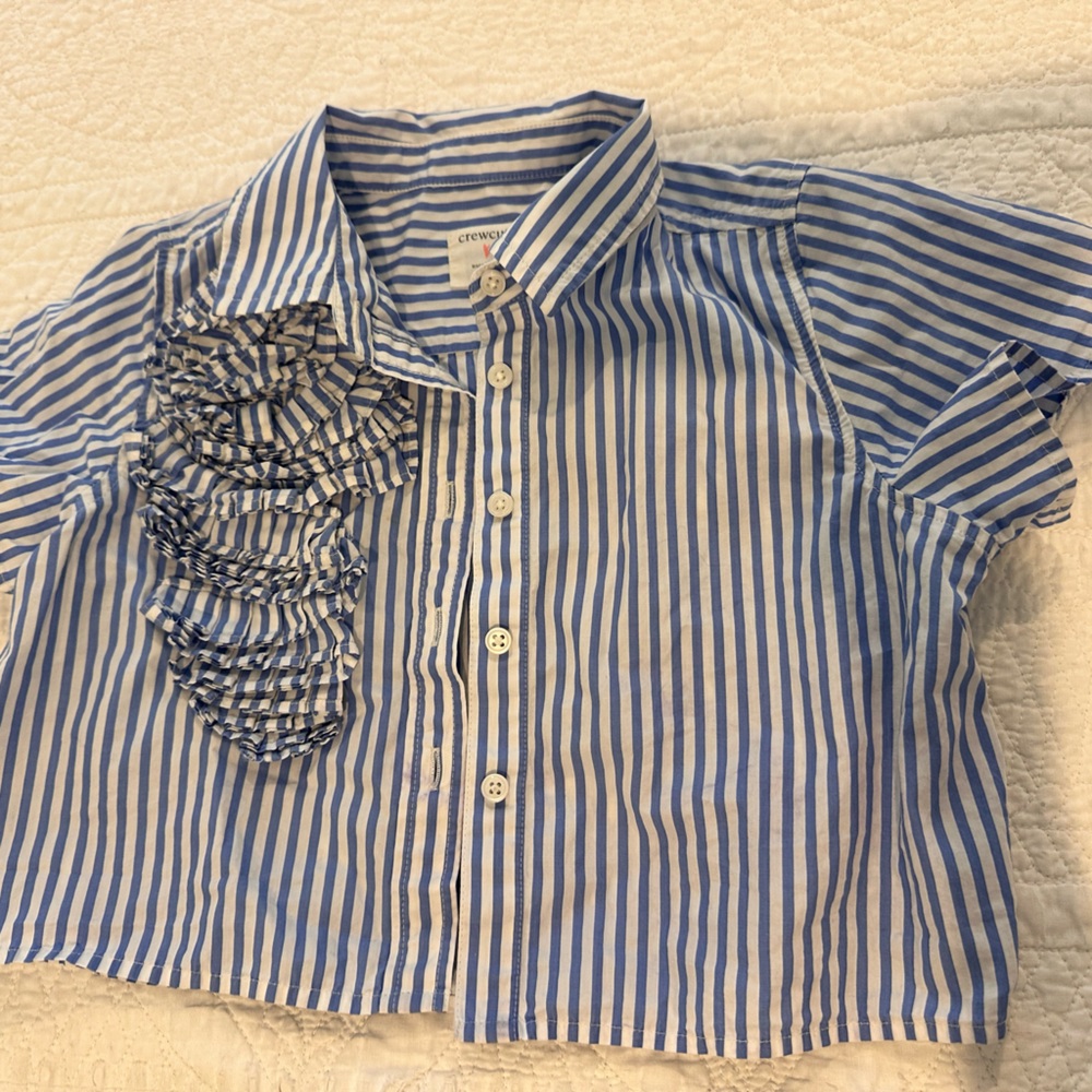 Crewcuts Stripe Appliqué Shirt